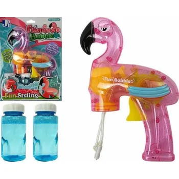Bublifuk Lean Sport Bubble gun, růžový plameňák