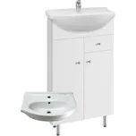 Koupelnová skříňka s keramickým umyvadlem Vilma S 50 ZV A - interiéry