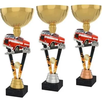 Poháry Bauer Akrylátová trofej ACUPGOLD M50 | Hasiči