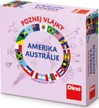 Dino Poznej vlajky Amerika a Austrálie