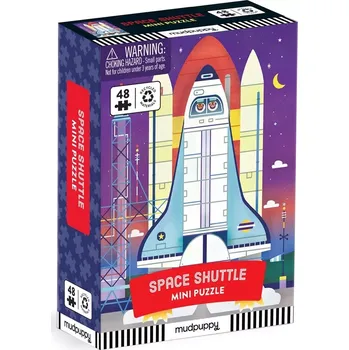 Puzzle Mudpuppy Raketoplán 48 dílků