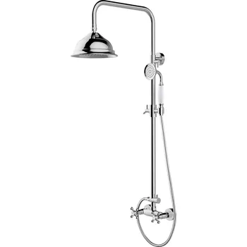 Sprchový set Nástěnný sprchový set RETRO chrom (10069) HOPA