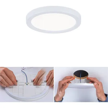 Lampička Paulmann LED panel Areo 4 000K kulatý bílá 11,8cm - montážní průměr 5,0 až 8,5 cm LED celkem 6,5 W - Doprava zdarma