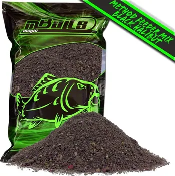 Návnadová surovina Method Mix Černý Halibut