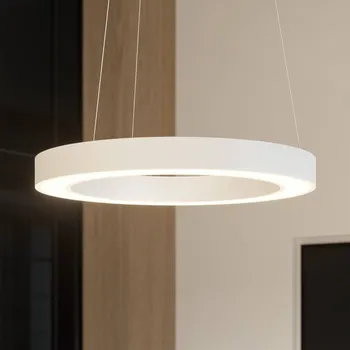 Arcchio Sharelyn LED závěsné svítidlo 80 cm - stropní držák – Ø 29 cm; výška 6,5 cm bílé LED celkem 75,6 W - Doprava zdarma