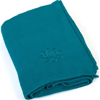 BODHI Deka na jógu SHAVASANA, bavlna, více barev, 150 x 200 cm Barva: tyrkysová