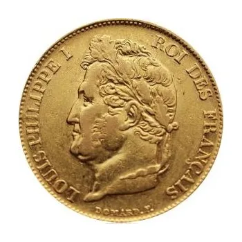20 franků zlatá mince Louis Philippe I. (1830-1848)
