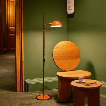 Lampička MARSET Funiculí stojací lampa, terakota - Ø stínidla na lampu 18,4 cm, Ø podstavce 24,8 cm, délka kabelu 200 cm 1 x 8 W LED - Doprava zdarma