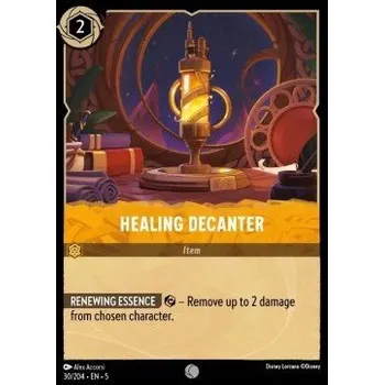 Karetní hra Lorcana SSK 030/204 Healing Decanter - Shimmering Skies Stav: Near Mint, Verze: HOLO