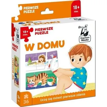 Puzzle Kapitan Nauka. Pierwsze puzzle W domu