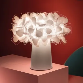 Lampička Slamp Clizia LED stolní lampa tlumená Mama Non Mama bílá bílý, průhledný LED 1,3 W celkem - Doprava zdarma