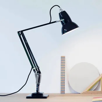 Lampička Anglepoise Original 1227 stolní lampa černá - noha - délka 15 cm, šířka 15 cm; stínidlo - výška 15 cm, Ø 15 cm černé 1 x 10 W LED - Doprava zdarma