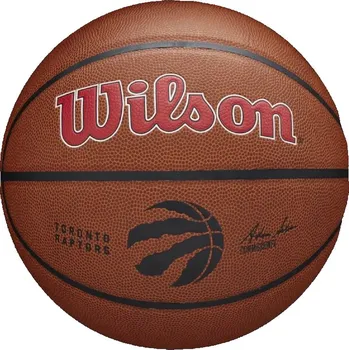 Basketbalový míč Basketbalový míč Wilson Team Alliance Toronto Raptors Ball WTB3100XBTOR Velikost: 7