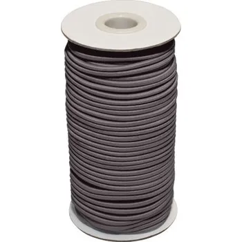 Textilie Pruženka kulatá průměr 3 mm - různé barvy Barva: grafit 301