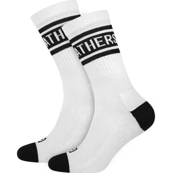 Pánské ponožky Ponožky Horsefeathers Bar black/white 11 - 13