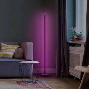 Lampička LEDVANCE SMART+ WiFi Floor round stojací černá LED 14 W celkem - Doprava zdarma