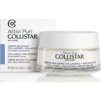 Kosmetika Collistar Pure Actives Collagen + Malachite Cream Balm - Zpevňující pleťový krém proti vráskám 50 ml