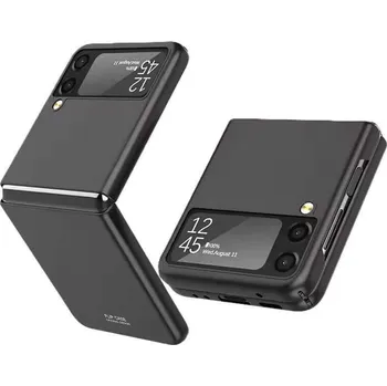 Pouzdro na mobilní telefon Plastový kryt pro Samsung Galaxy Z Flip5 5G F731B - černé