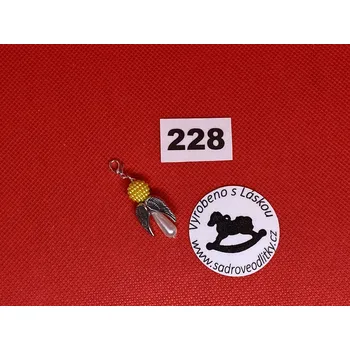 HandMade by VeJa Přívěšek - andílek pro štěstí/ radost č.228