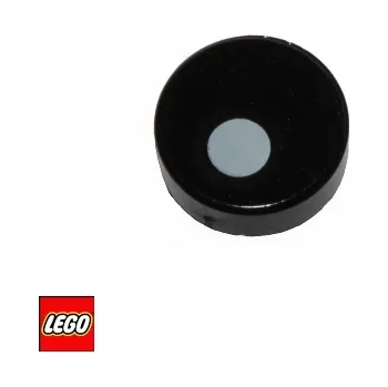 Stavebnice LEGO LEGO® Potištěné dílky LEGO Kruhová Dlaždice 1x1 potištěná / Oko 98138pb097