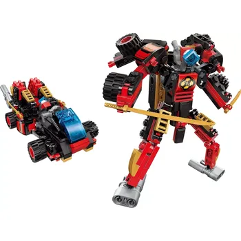 ostatní stavebnice Qman Guardian of Star´s Core 3105-4 Robot "Ninja" 2v1