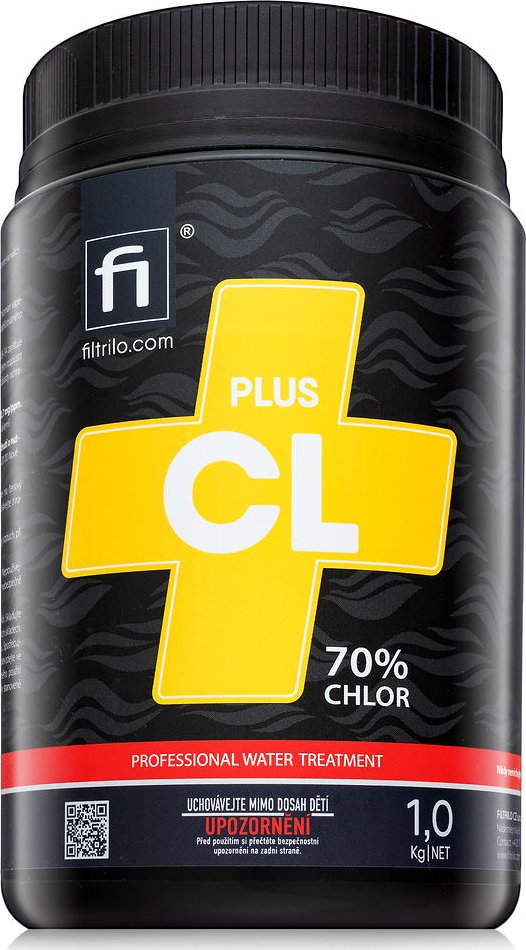 Filtrilo CL PLUS, Chlor šok anorganický 1kg
