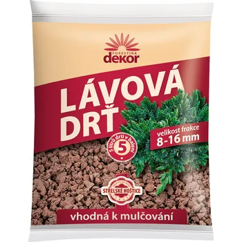 Substrát Forestina Dekor lávová drť 8-16 mm