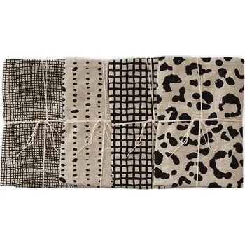 Papírový ubrousek Textilní ubrousky v sadě 4 ks 43x43 cm Leopard – Really Nice Things ID_1224740