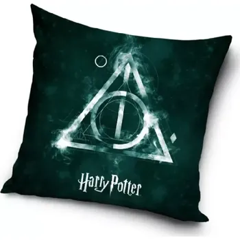 Povlak na dekorativní polštářek Povlak na polštářek Harry Potter Relikvie Smrti