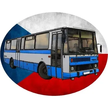 Nášivka Nažehlovačka s autobusem KAROSA C734 (digitální nažehlovačka )