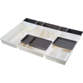 Příborník do zásuvky Tontarelli Příborník BELLA - 10-dílný bílá/šedá 8074480A5M 8074480A5M