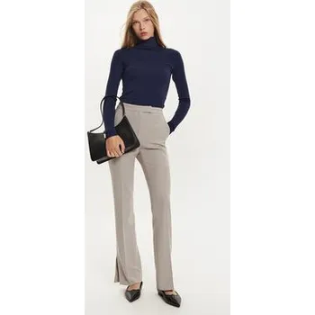 Dámské kalhoty Boss Kalhoty z materiálu Tubeka4 50518860 Šedá Slim Fit 46