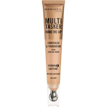 Korektor Rimmel Multi-Tasker Wake Me Up make-up a korektor pro rozjasnění pleti odstín 30 Light 20 ml