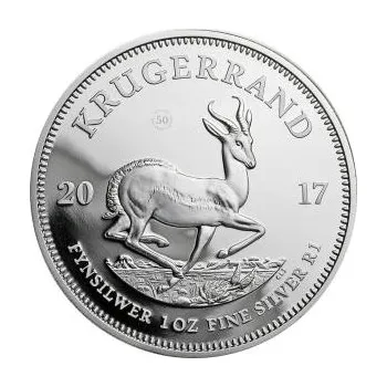 1 unce stříbrná mince Krugerrand 2017