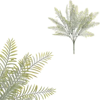 umělá květina Autronic Trs s drobnými lístky - umělá rostlinná přízdoba, barva zelená. - SG8006 GRN