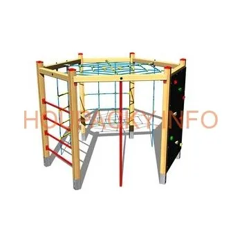 Doplněk pro dětské hřiště Šplhací sestava SS604D