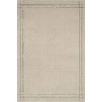Koberec Vlněný koberec Agnella Calisia M Grid Rim Pískový - 120 x 180 cm