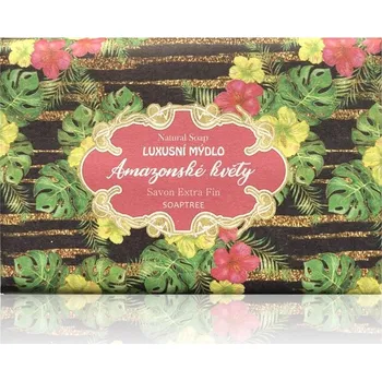 Mýdlo Soap Luxusní české mýdlo Amazonské květy v dekorovaném obalu - 200 g