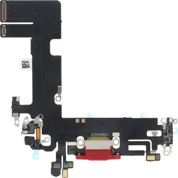 Flex kabel nabíjecího portu pro iPhone 13 OEM - Červený