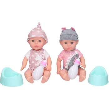 Miminko s nočníkem a lahví 35 cm