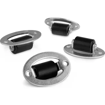 Pojezdové kolečko Walteco Zásuvkové kolečko průměr 14 mm, 4 ks