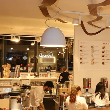 Svítidlo Artemide Nur Mini Gloss LED závěsné světlo bílá - Ø baldachýn 18 cm lesklá bílá 1 x 30 W LED - Doprava zdarma