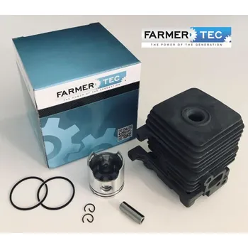 Píst motoru KOMPLETNÍ VÁLEC STIHL FS55 FARMERTEC (náhr. orig. č. 41400201202)