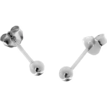 Náušnice Argento 66956 Stříbrné náušnice - kulky, průměr 3 mm