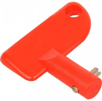 Tanatech Plastový klíč pro vypínač autobaterie červený