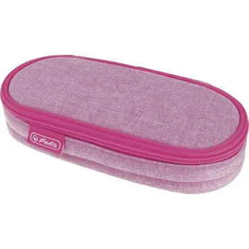 Penál Pouzdro etue Herlitz - úplet růžové