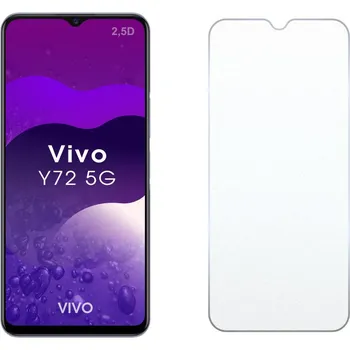 2.5D Ochranné tvrzené sklo na Vivo Y72 5G