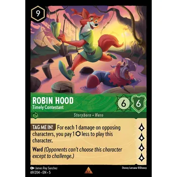 Karetní hra Robin Hood 069/204 - Shimmering Skies Typ karty: Standard