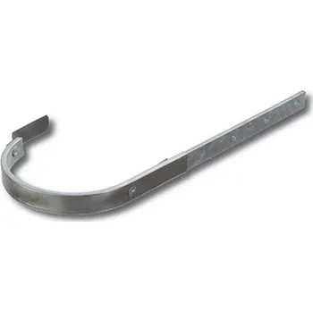 okap Pozinkovaný žlabový hák 25 cm Varianta: Žlabový hák FeZn kroucený - 25/43 cm