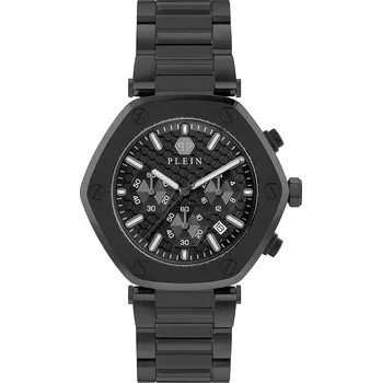 Hodinky Philipp Plein PWZBA0623 The Hexagon Chronograph Unisex Watch 42mm 5ATM
